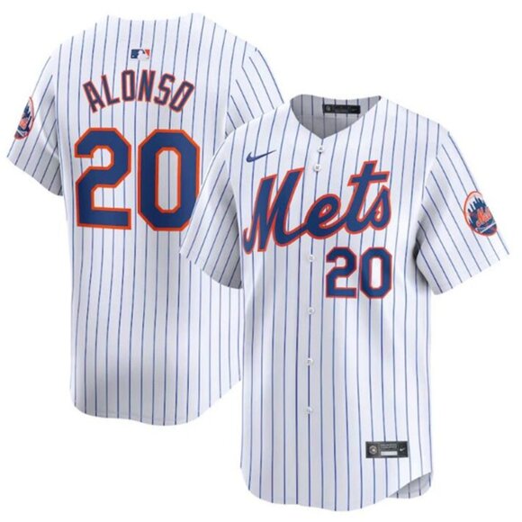 Youths Kids Mens Womens Pete Alonso White Stitched Jersey